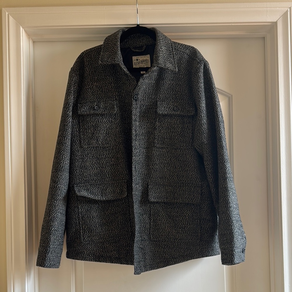 Lucky Brand Men's Gray Jacket Coat XL